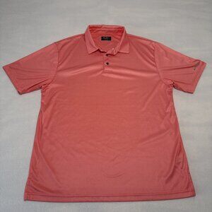 Walter Hagen‎ Performance Salmon Color Golf Polo Men’s Size L Short Sleeve Shirt